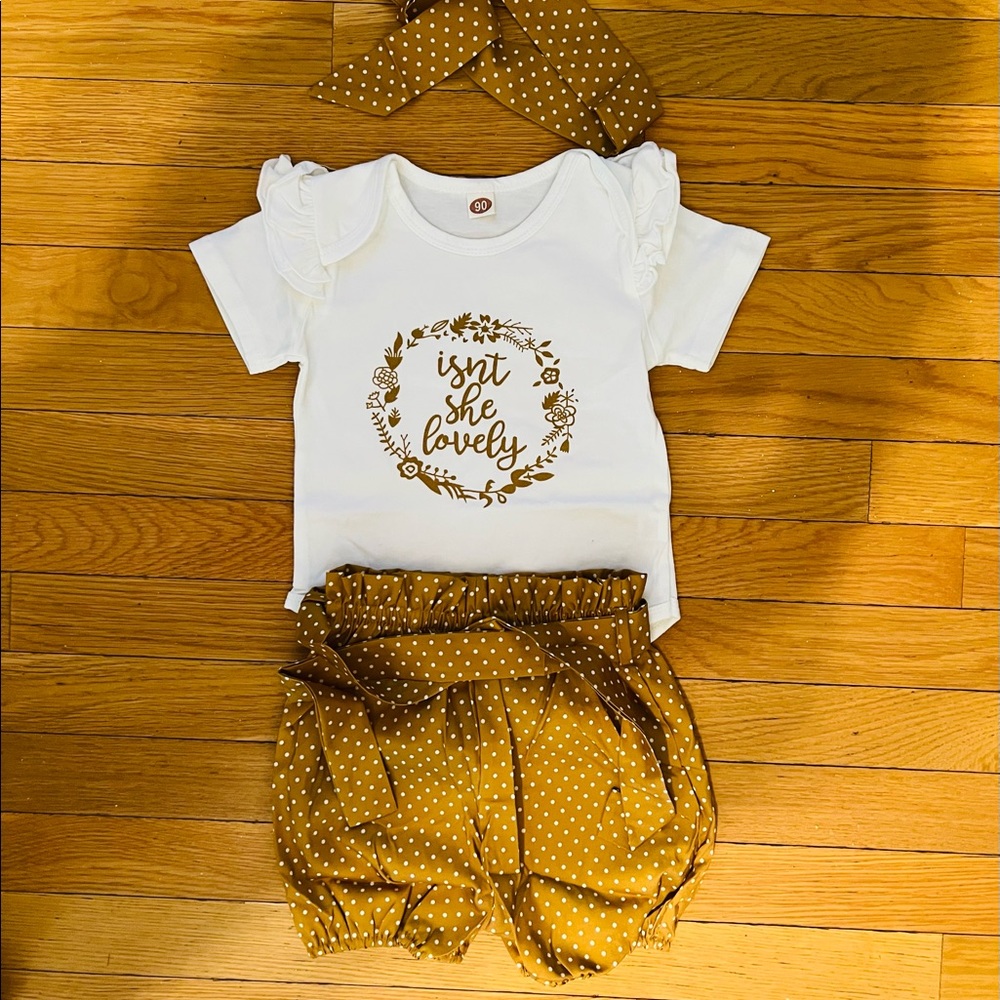 2 piece with head bow